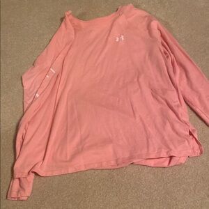 Under Armour Pink Long Sleeve Shirt